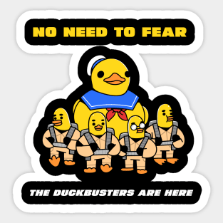 Duck Busters Sticker